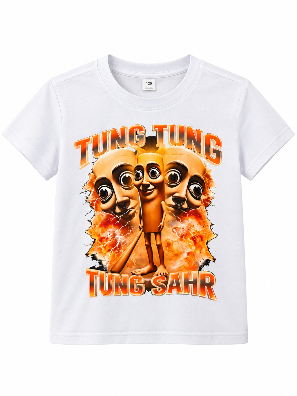 Tung Tung Tung Sahur - Brainrot tričko