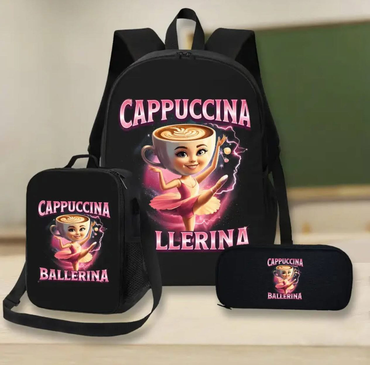 Dětský set do školy Cappuccina Ballerina